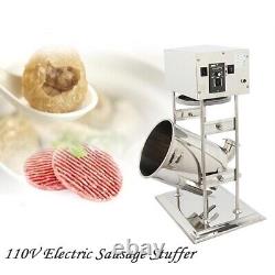 110V/10L Electric Sausage Stuffer Meat Filler Maker Making Machine Commercial