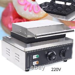 110V 12-Hole Donut Maker Machine Electric Nonstick Doughnut Making Machine 1550W