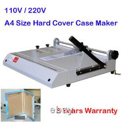 110V/220V Hard Cover Making Machine Case Maker A4 Size Hardback Hardbound Maker