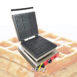 110V 9pcs Square Waffle Making Machine Non-stick Breakfast Dessert Pancake Maker