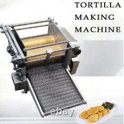 110V Commercial Corn Tortilla Making Machine Tacos Maker Automatic Chapatti