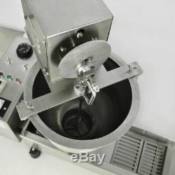 110V Commercial Donut Making Machine Wide oil Tank Automatic Donut Maker 3 Sizes