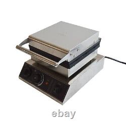 110V Commercial Electric 6PCS Waffle Maker Nonstick Waffle Making Machine