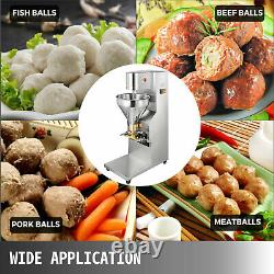 110V Commercial Vertical Electric Meatball Maker Making Machine 1.1kw