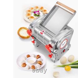 110V Electric Pasta Press Maker Commercial Noodle Dumpling Skin Making Machine