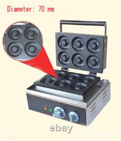 110V electric six pieces Donut Maker Machine, commercial donut making machine