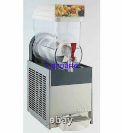 15L 1-Tank Commercial Frozen Drink Slush Making Machine Smoothie Ice Maker 450W