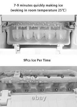 15kg/24h Mini Electric Bullet Ice Maker Ice Block Making Machine 220V