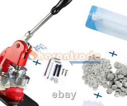 1PC 25mm 1 Round Badge Maker Machine for Making DIY Badge Buttons NEW