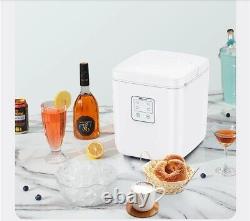 220V Home Electric Ice Cube Maker Automatic Round Ice Making Machine For Home