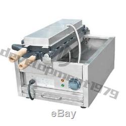 220V fish type waffle machine, electric open mouth taiyaki making maker fryer