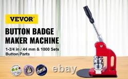 25-75MM Badge Maker Machine DIY Button Pin Brooches Press Making Tool