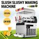 2 X 15l Slushy Machine Slush Making Machine Frozen Drink Smoothie Maker