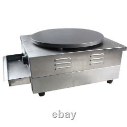 3000W Commercial Electric Crepe Maker Machine Pancake Kitchen Crepe Making New