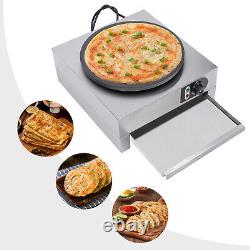 3000W Electric Crepe Maker Pancake Making Machine Hotplate Non-Stick? 400 mm New