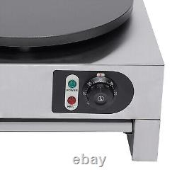 3000W Electric Crepe Maker Pancake Making Machine Hotplate Non-Stick? 400 mm New