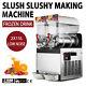 30l Commercial Frozen Drink Slush Slushy Making Machine Smoothie Ice Maker 2x15l