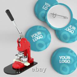 32MM Badge Maker Machine Making Pin Button Press Cutter With000 Circle Button new
