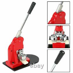 32MM Badge Maker Machine Making Pin Button Press Cutter With000 Circle Button new