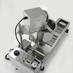 3 Sets Mold 220V Commercial Automatic Donut Maker Making Machine, Wide Oil Tank