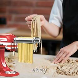 3in1 Pasta Maker Attachment Spaghetti Noodle Dough Making Roller Presser Machine