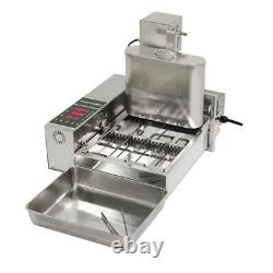 4 Row Commercial Automatic Donut Making Machine Doughnut Maker Donut Fryer 2000W