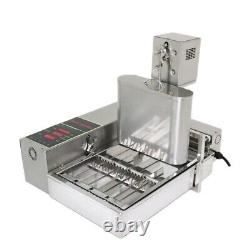 4 Row Commercial Automatic Donut Making Machine Doughnut Maker Donut Fryer 2000W