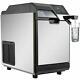 50kg/24h Ice Maker With Cool Water Dispenser 110lb Ice Making Machine Water Tank