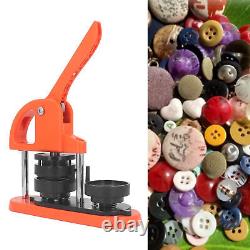 58mm Button Maker Machine DIY Pin Badge Press Supplies Set Kit With Circle Cutter