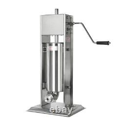 5L Manual Vertical Churros Maker Stainless Steel Donut Making Machine 3nozzles