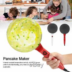600W Crepe Maker Electric Non-stick Pancake Making Machine Kitchen Cooking Pan