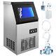 60kg Built-in Commercial Ice Maker Ice Cube Making Machine 132lb 59 Clear Cubes