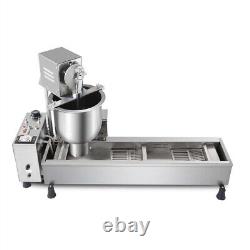7L Hopper Electric Frying Donuts Maker with 3 Size Mould Doughnut Making Machine