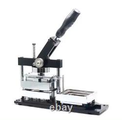 8053mm Magnet Making Machine Square Button Maker + Paper Cutter+100pcs Material