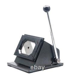 8053mm Magnet Making Machine Square Button Maker + Paper Cutter+100pcs Material