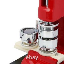 Aluminum Alloy Button Maker 32mm Badge Button Making Machine With Consumable