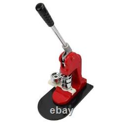 Aluminum Alloy Button Maker 32mm Badge Button Making Machine With Consumable
