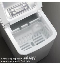 Antarctic Star Ice Maker Machine Countertop Portable Ice Cube Maker Makes 26 Lbs