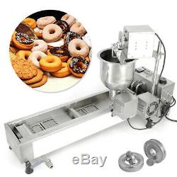 Automatic Donut Maker 3 Size 220V Commercial Doughnut Making Machine Shape Fryer