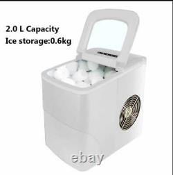 Automatic Ice Cube Maker Electric Bullet Round Making Machine 15kg24H Coffee Bar