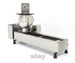 Automatic Stainless Steel Mini Donut Maker Donut Making Machine & 3 Moulds 220V