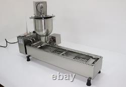 Automatic Stainless Steel Mini Donut Maker Donut Making Machine & 3 Moulds 220V