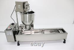 Automatic Stainless Steel Mini Donut Maker Donut Making Machine & 3 Moulds 220V