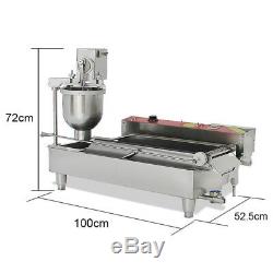 Brand New Automatic Commercial Donut Fryer maker Making Machine Donut Robot 6KW