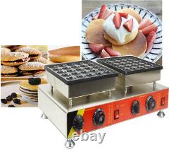 Brand New Electric Mini Dutch Pancake Machine Making 50 Holes 2.17HP Durable US