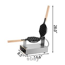 Bubble Electric Maker Egg Waffle Machine Nonstick Making Home Appliance Baking