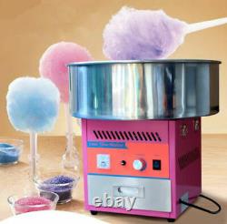 CE Electric Commercial Candy Floss Making Machine Cotton Sugar Maker 220V