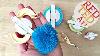 Clover Pom Pom Maker Tutorial Easy Pom Pom Diy