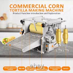 Commercial Corn Tortilla Making Machine Tacos Maker Automatic Chapatti Machine