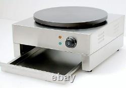 Commercial Crepe Make Machine Electric Single Crepe Maker and Griddle Pancake Ma